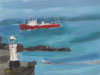 Red Ships and Lighthouse